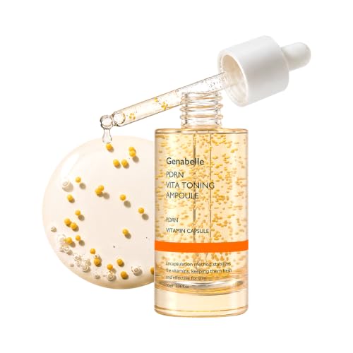 PDRN Vitamin C Serum Toning Ampoule JUMBO SIZE (2.36 Fl Oz (Pack of 1))