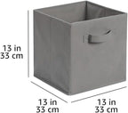 Amazon Basics Collapsible Fabric Storage Cube Bins Organizer - Image 5