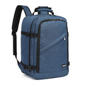 Travel Backpack Airline Approved Under Seat Personal Item Bag (Navy / Small)
