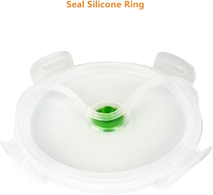 CARTINTS Green Silicone Collapsible Food Storage Containers-Prep/Storage Bowls - Image 5