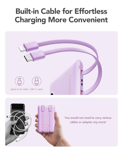 Mini Portable Charger with Built