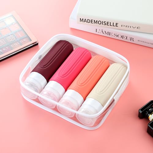 Travel Bottles for Toiletries (Rose)