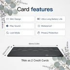 2026 Apple MFi Certified Wallet Tracker Smart Card for Find My