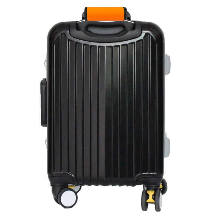 Neoprene Luggage Handle Wraps for Traveling Bright Color Luggage Tags (Orange2)