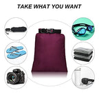 6 12 Pcs Waterproof Dry Bags (Dark Colors)
