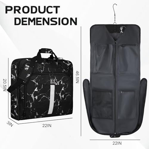 Garment Bags for Travel (Marble)