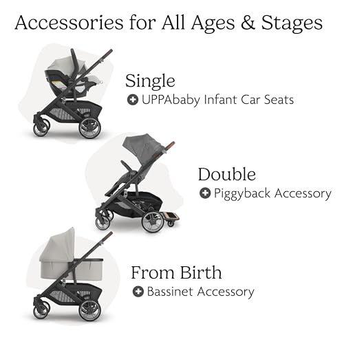 Cruz V3 Full Size (Cruz V3 Stroller / Savannah (Pearl Gray Jacquard))