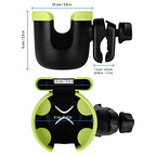Stroller Cup Holder with Phone Holder (Mix Green)