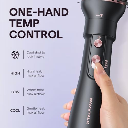 Hair Dryer Brush Set (Matte Black)
