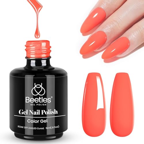 Beetles Orange Gel Polish (M - Creme Orange | Carly Coral Orange)