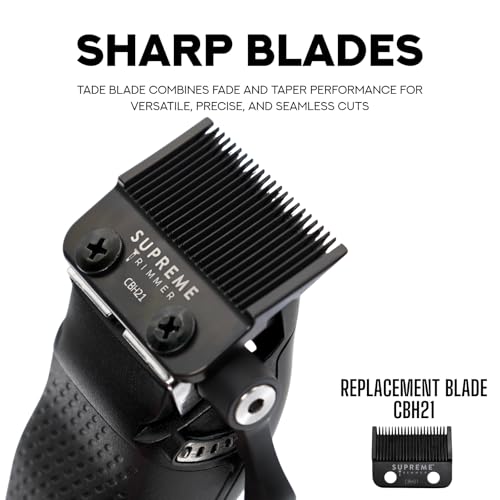 Darkstar 82 Metal Vector Motor Hair Clipper STC82 Black (Black)