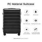 Medium Checked Luggage 26 Inch (02-Black (Basic) / Checked 26-Inch)
