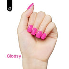 Beetles Pink Gel Polish (B - Creme Pink | Cosmos Bouquet)