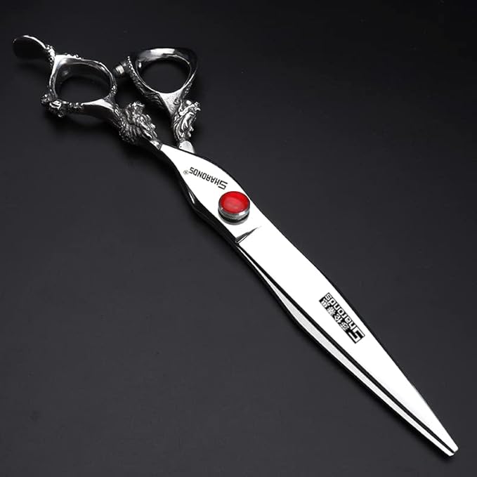 Hair Scissors 6/7/8/9-inch 440C High Hardness For Hairdressers Haircuts Cuttinging Scissors Professional Haircut(8-in cutting scissors)
