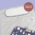 Portable Baby Changing Pad (Purple)