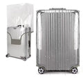 30 Inch Waterproof Clear Suitcase Cover (Gray Trim-0.4mm / 30" Suitcase Cover.)