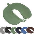 Travel Neck Pillow Cover (Green)