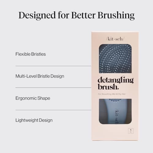 Detangler Brush (Haze Blue)