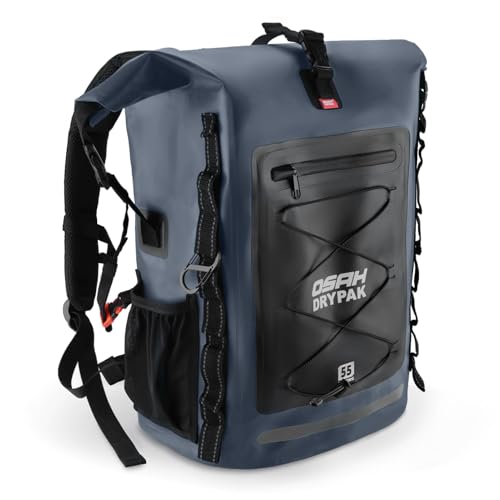 Waterproof Backpack Dry Bag 35L (Blue / 55L)