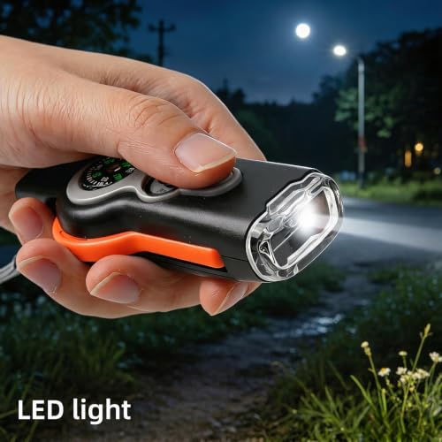 Emergency Survival Function Whistle (orange&black1pcs)