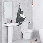 2 Pcs Large Travel Laundry Bags (Black+Grey)