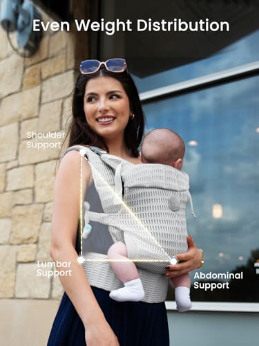 Baby Carrier Newborn to Toddler (Silver Grey)