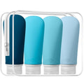 Travel Bottles for Toiletries (Blue / 3.4 Ounce)