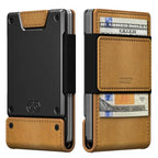 Slim Minimalist Wallets for Men (Tobacco Brown)