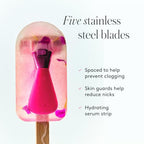 Mini Razor Kit For Women (Super Pink Mini Razor)