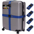 Heavy Duty Luggage Straps for Suitcase (Blue)