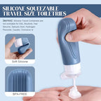 Travel Bottles for Toiletries (BLUE)