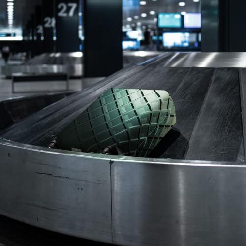 Travel Luggage Cover Suitcase Protector Fits 31 (Dark Grid / XL)
