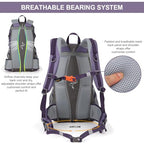 40L Hiking Backpack (Purple / 40L)