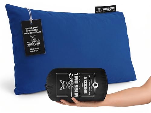 Camping Pillow (Blue / Medium)
