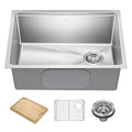 Fairlane 25 in Undermount Workstation Single Bowl 18 (25 Inch / Single Bowl Workstation — Undermount)