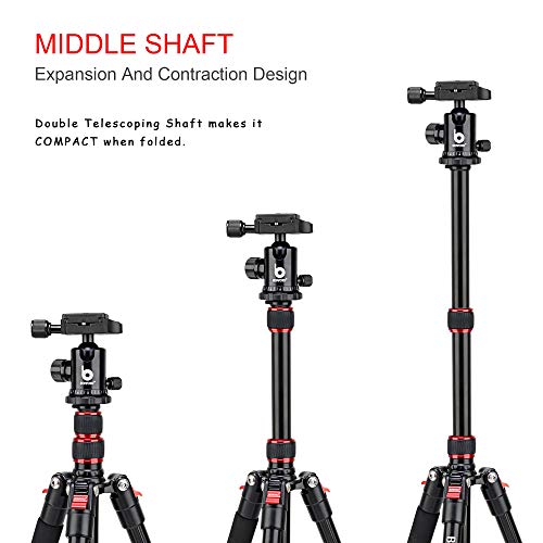 B690A Camera Tripod for Travel (B690A Aluminumn Tripod)