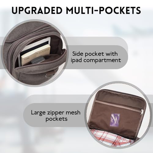 Men'S Duffle Bag For Travel (Grey)