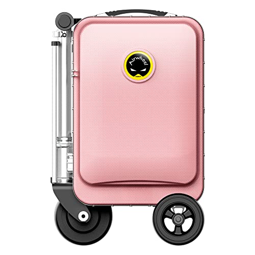 SE3S Smart Rideable Suitcase Electric Luggage Scooter For Travel (pink)