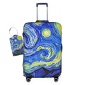 Vincent Van Gogh Starry Sky Night Luggage Cover Washable Suitcase Protector (Large / Gogh Starry Sky Night)