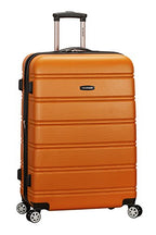 Melbourne Hardside Expandable Spinner Wheel Luggage (Orange / Checked Large 28")