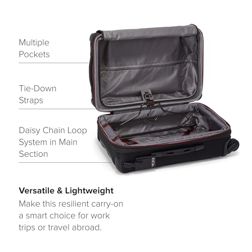 Aerotour 4 Wheel Expandable Carry (Black / 21.75" International Expandable Carry-On)