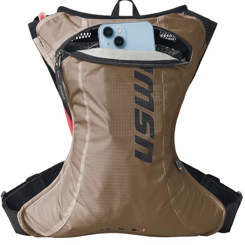 Race 2.0 Ultra Lightweight Hydration Backpack with 2.0L (Bronze / 2L)