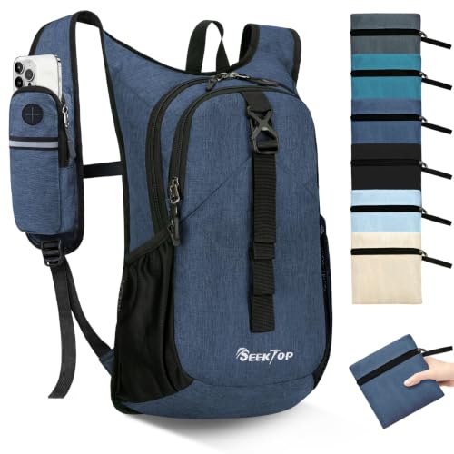 20L Small Hiking Backpack for Women Men (Dark Blue / 20L)