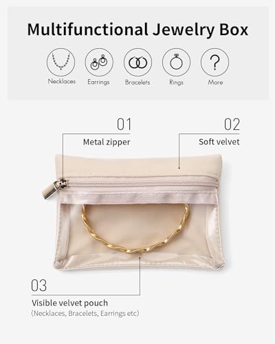 Travel Jewelry Pouch (A.33 PCS)