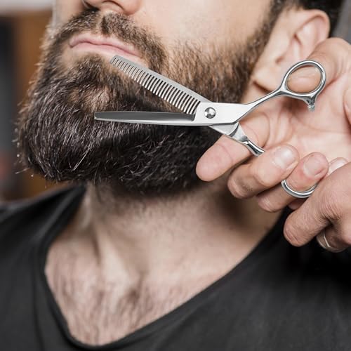 Thinning Shears for Hair Cutting (Silver)