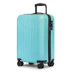 Carry on luggage 22x14x9 Airline Approved Suitcase (Mint Green / 20" Carry On)