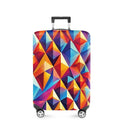 Colorful Geometric Luggage Cover (#8 / S(fits 20-22inch suitcase))