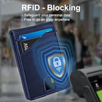 Airtag Wallet for Men (Purplish Blue41)