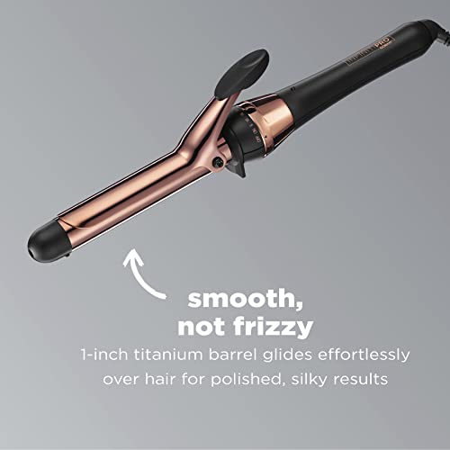 INFINITIPRO Rose Gold Titanium 1 (Black / 1-Inch)