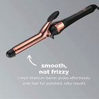 INFINITIPRO Rose Gold Titanium 1 (Black / 1-Inch)